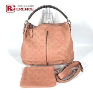 Louis Vuitton Monogram Mahina Selene crossbody bag tote Rose Pink leather